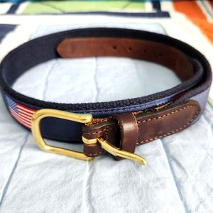 Vineyard Vines Boys' Canvas Belt